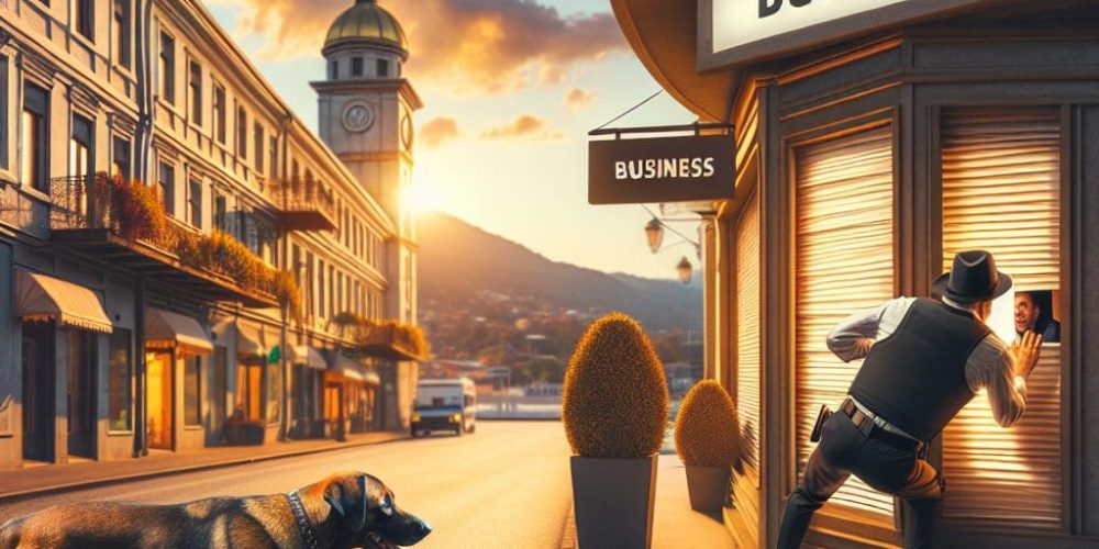 Georgia police dog finds burglary suspect hiding in business air vent