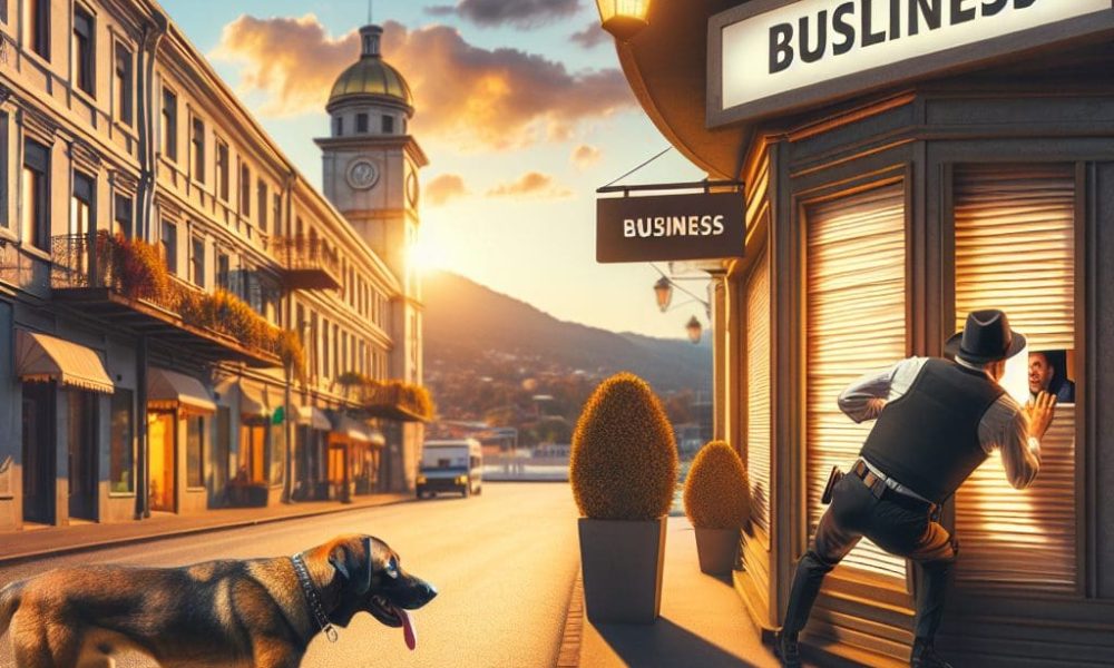 Georgia police dog finds burglary suspect hiding in business air vent