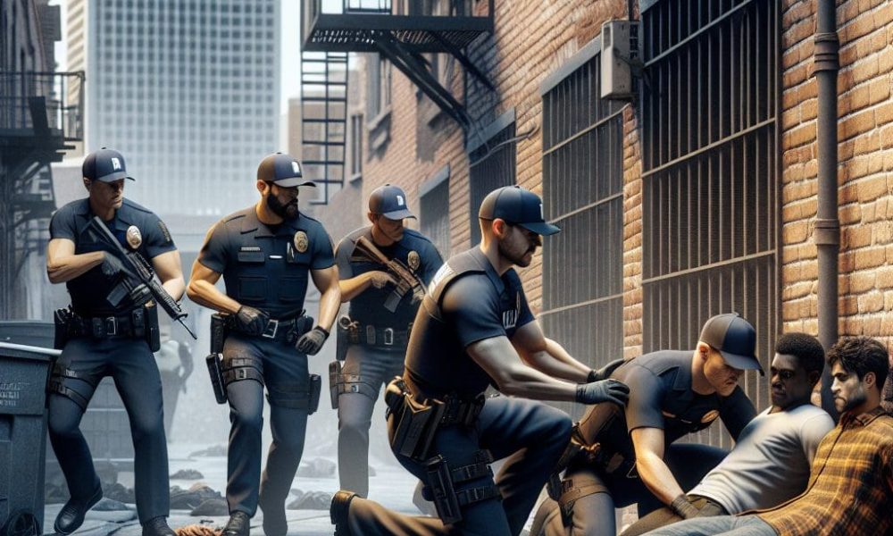 Members of the 18th Street gang apprehended in federal operation in Los Angeles.