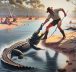 #TheTime an Australian Rescued a Crocodile