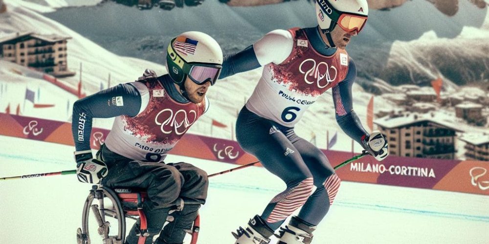 Para alpine skier Eriksson and guide Smith strive for a podium finish at their first Paralympic Games in Milano-Cortina.