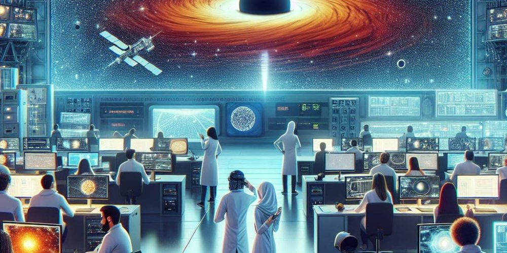 Astronomers are recording footage of a black hole for the first time.