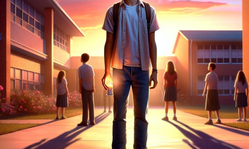 Teen vows to honor memory after senior prank results in teacher’s untimely passing.