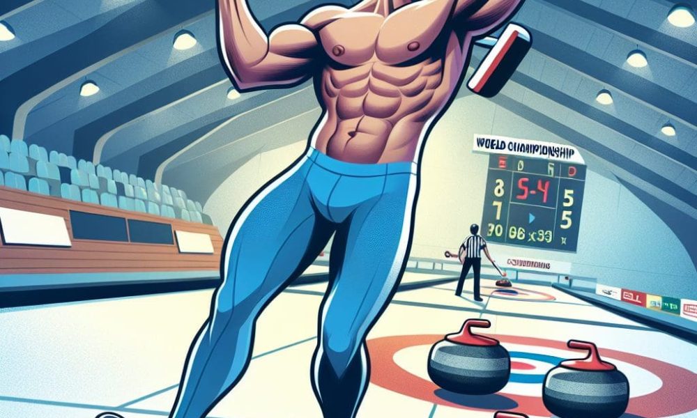 Thrilled Einarson begins world championship with a 7-5 victory against Sweden.