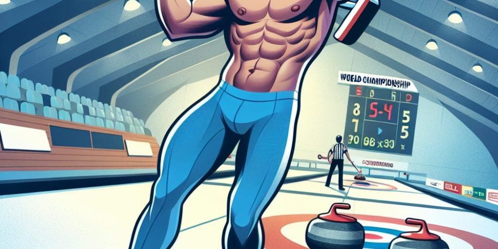 Thrilled Einarson begins world championship with a 7-5 victory against Sweden.