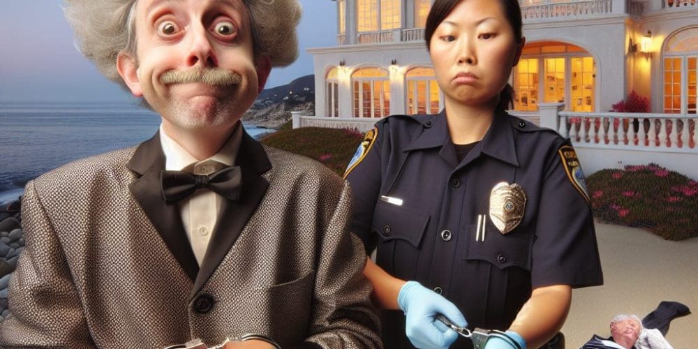 Strangely Attired Suspect Taken into Custody After Millionaire Discovered Deceased at Coastal Residence