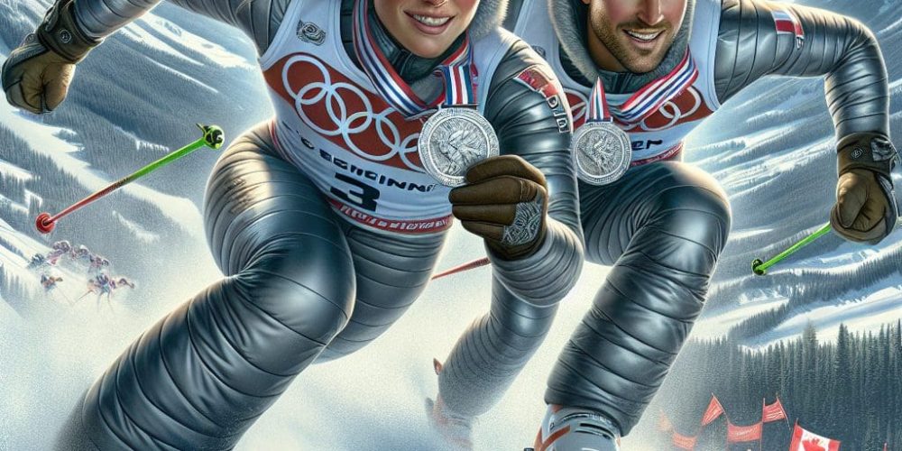 Canadian ski cross siblings Hannah and Jared Schmidt both secure silver medals at the World Cup on their home turf.