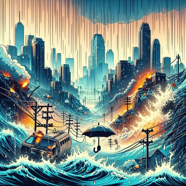 Mudslide in Coquitlam disrupts power as torrential rain hits some areas of B.C.’s South Coast.