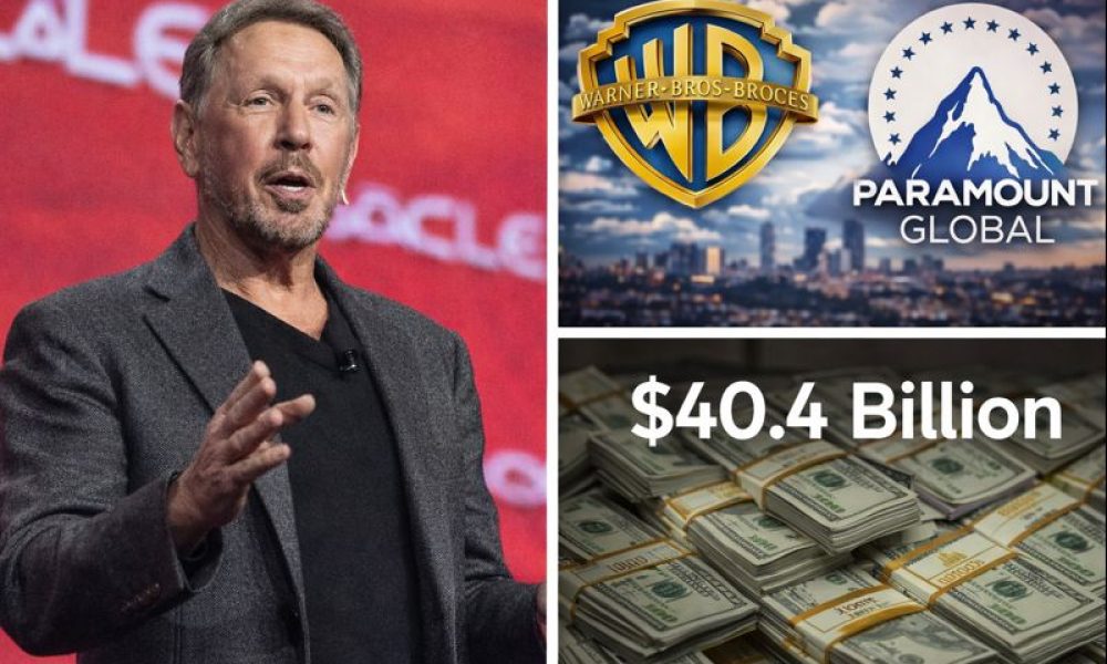Larry Ellison’s Stunning $40.4B Guarantee Secures Paramount’s Winning Bid
