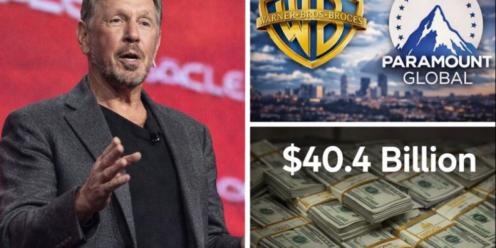 Larry Ellison’s Stunning $40.4B Guarantee Secures Paramount’s Winning Bid