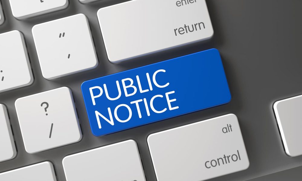 PUBLIC NOTICE – STL.News State of Publication