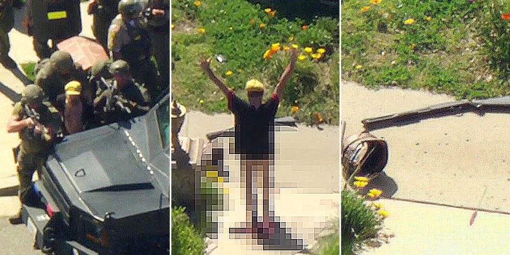 Armed Suspect in Santa Clarita Surrenders to SWAT Team Pantsless Following Standoff