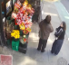 Footage captures NYC taxi veering wildly and striking two women on the sidewalk.
